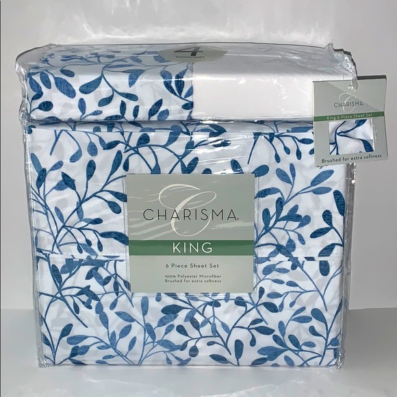 Charisma Bedding Charisma Microfiber Sheet Set 6piece King Poshmark
